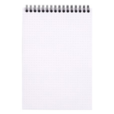 Rhodia Classic Wirebound Notepad - A4 - Orange - Dotted - Picture 2